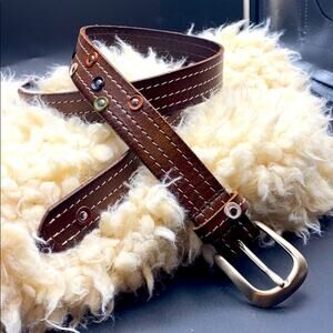 🔥2/$15 Olegro Boho Lined Belt